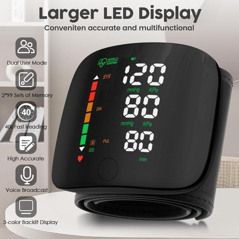 Digital Wrist Blood Pressure Monitor 37% OFF ONLY TODAY